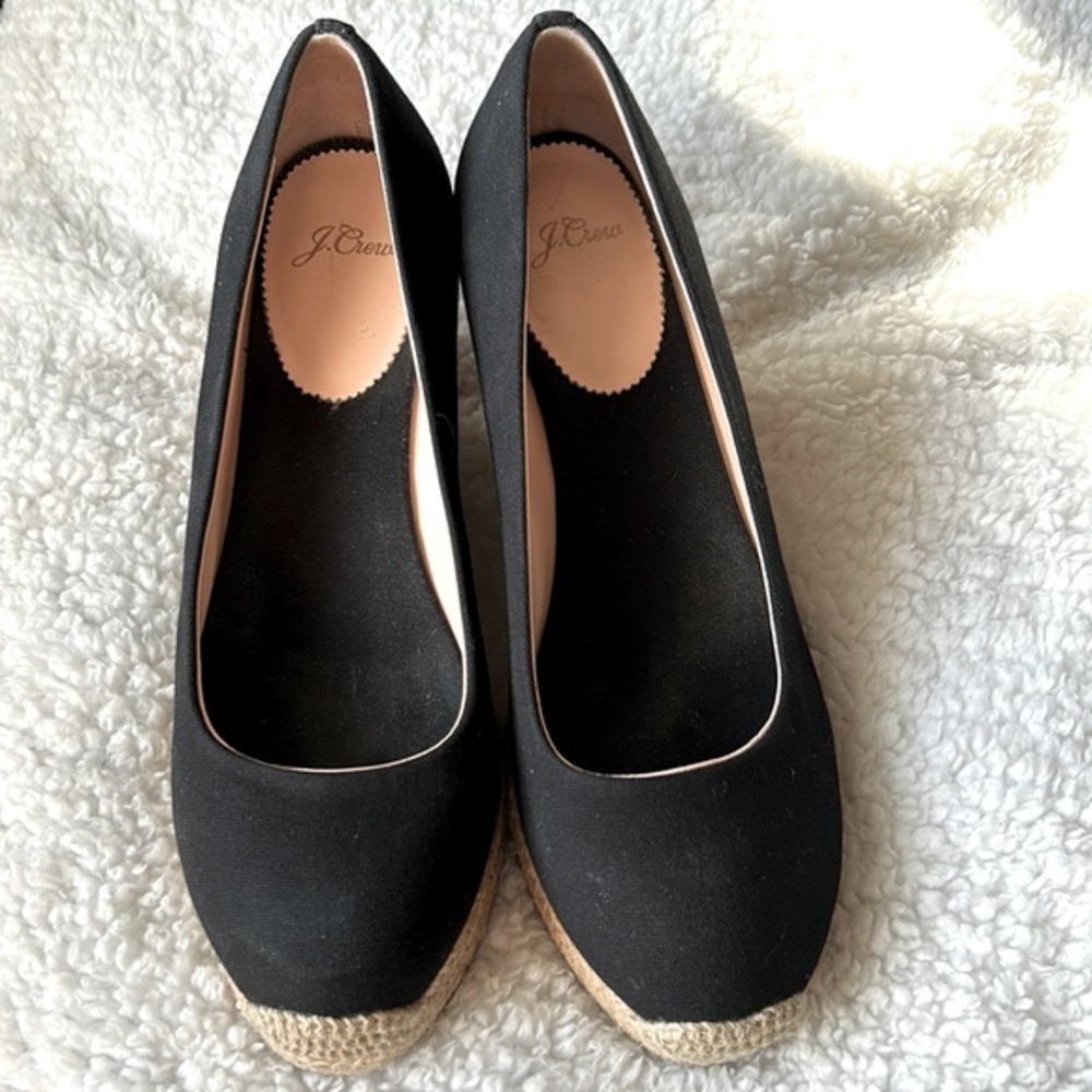 J. CREW “SEVILLE” Espadrille - Canvas Sandals 9 1/2